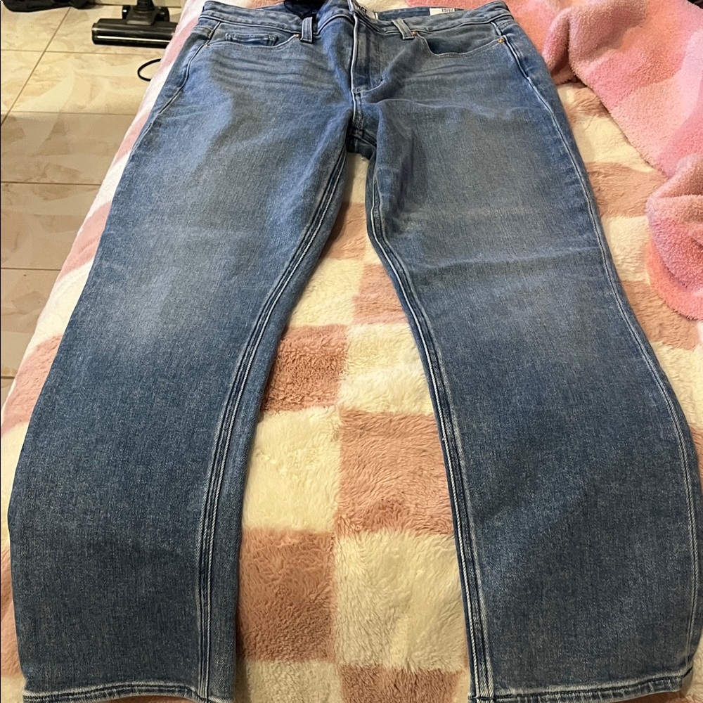 PAIGE women 31 Dark Blue Skinny Jeans